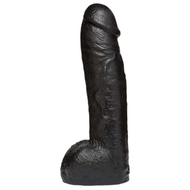 Realistisk Dildo VacULock CodeBlack - Sort