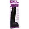 Realistisk dildo VacULock CodeBlack - Svart