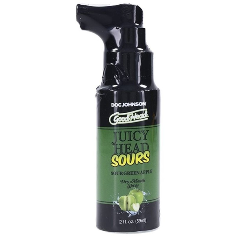 GoodHead Spray para sexo oral Boca Seca Sabor Maçã Azeda - 60 ml