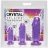 Crystal Jellies anal alguskomplekt - lilla