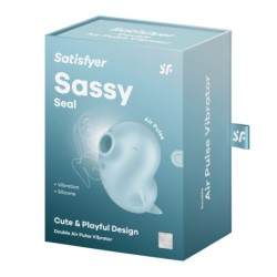 Vibrator z zračnim pulziranjem Satisfyer Sassy Seal