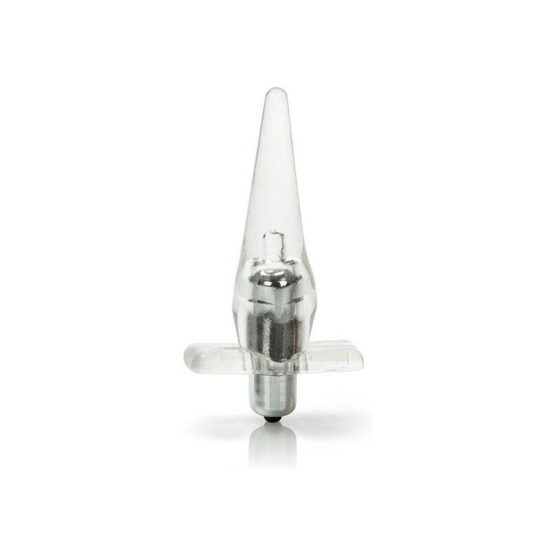 Plug Mini Vibro Tease Vibratore Trasparente