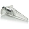 Plug Mini Vibro Tease Vibratorius Skaidrus
