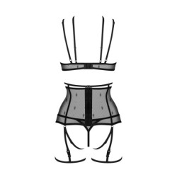 Vierdelige Freedom Anniverse set - Zwart S/M