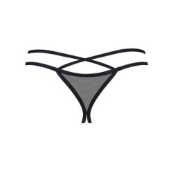 Exquisite Vila Blanes Tanga Sense Entrecuix - Negre XS/S