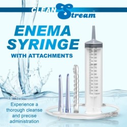 Jeringa para enema con accesorios - 150 ml
