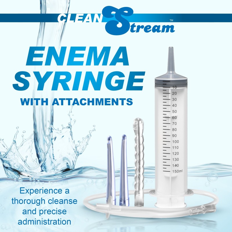 Seringa para enema com acessórios - 150 ml