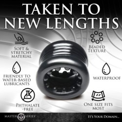Natezalnik testisov Ball Stack - Črn
