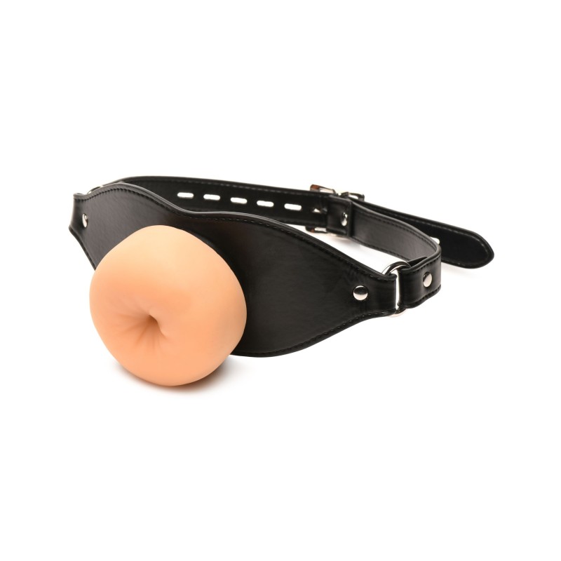 Anal, ansikts- och munknebel - Beige Anal, ansikts- och munknebel - Beige