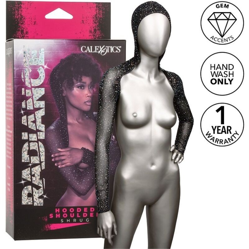 Radiance Encolher de Ombros com Capuz Pedraria