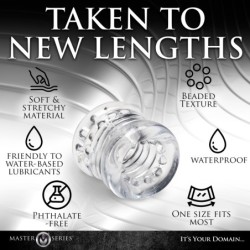 Tensor de Testículos Ball Stack - Transparente