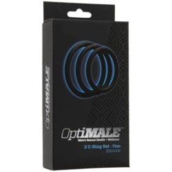 OptiMALE 3 C-ringe - Sort