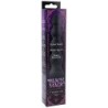 Vibrador amb Textura de Ratlles Black Magic - Negre