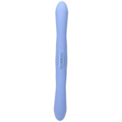 Dual Vibrator with Remote Control - Blue