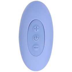Vibrador Dual con Control Remoto - Azul