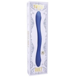 Vibrador Dual con Control Remoto - Azul