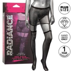 Radiance Combkötős Combharisnya Plus Size
