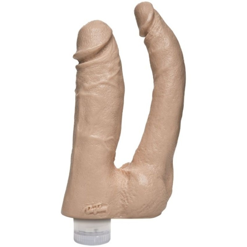 Vibrador Doble Penetrador The Naturals - Beige