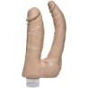 Dobbelt Penetrator Vibrator The Naturals - Beige