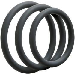 OptiMALE 3 Anillos C Delgados - Gris