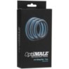 OptiMALE 3 Penisringe Schlank - Grau