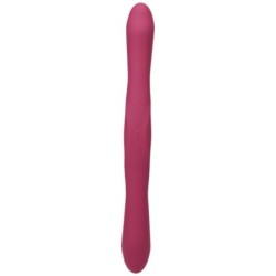 Dual Vibrator med Fjärrkontroll - Röd