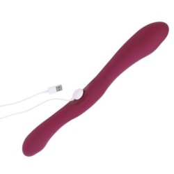 Vibrator Dual cu Telecomandă - Roșu