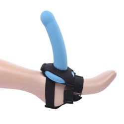 Flexibilný Otočný Popruh na Nohy - Čierny