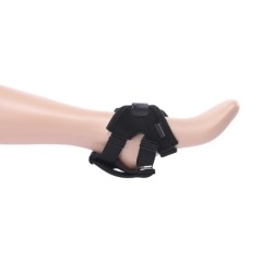 Sangle Pivotante Flexible pour Pied - Noir