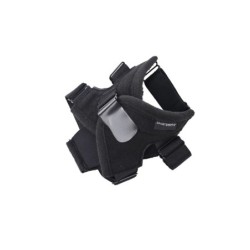 Sangle Pivotante Flexible pour Pied - Noir