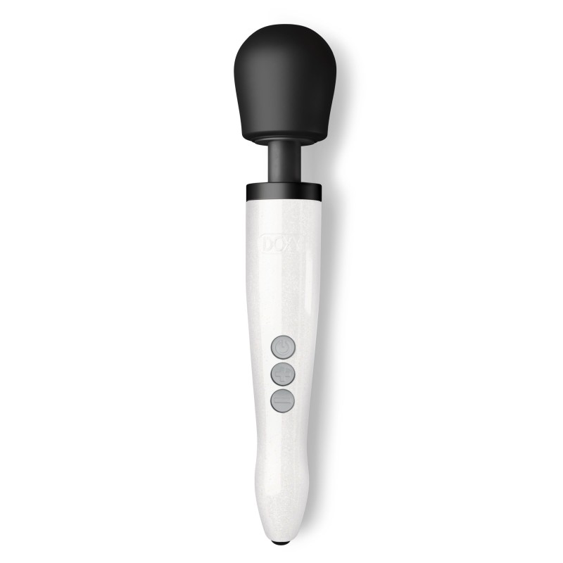 Doxy - Masajeador Wand recargable Die Cast R Stardust - Blanco