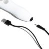 Doxy - Masajeador Wand recargable Die Cast R Stardust - Blanco