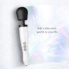 Doxy - Masajeador Wand recargable Die Cast R Stardust - Blanco