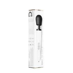 Doxy - Masajeador Wand recargable Die Cast R Stardust - Blanco