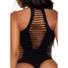 Body sem costura Racer com cordões