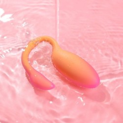 Huevo Vibrador Flamingo Max y Entrenador de Kegel en Uno - Naranja