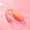 Wibrator w kształcie jajka Flamingo Max i Trener Mięśni Kegla w Jednym - Pomarańczowy