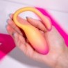 Wibrator w kształcie jajka Flamingo Max i Trener Mięśni Kegla w Jednym - Pomarańczowy