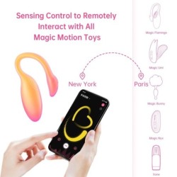 Ovo Vibratório Flamingo Max e Treinador de Kegel em Um - Laranja
