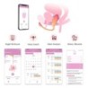 Huevo Vibrador Flamingo Max y Entrenador de Kegel en Uno - Naranja