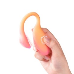 Ovo Vibratório Flamingo Max e Treinador de Kegel em Um - Laranja