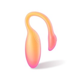 Ovo Vibratório Flamingo Max e Treinador de Kegel em Um - Laranja