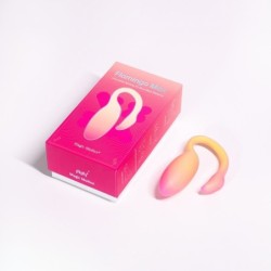 Wibrator w kształcie jajka Flamingo Max i Trener Mięśni Kegla w Jednym - Pomarańczowy