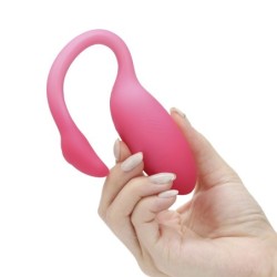 Vibrirajoče jajce Flamingo Max in pripomoček za Keglove vaje v enem - Roza