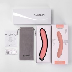 Svakom - Ava Neo Interaktiver Stoßvibrator - Pfirsich