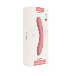 Svakom - Ava Neo Vibrator de Împingere Interactiv - Piersică