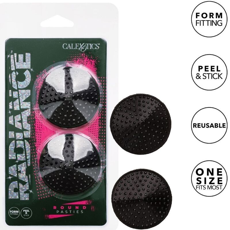 Radiance Cache-tétons Bijou Forme Ronde