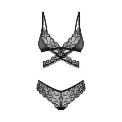 Blomentis kaheosaline komplekt - Must XS/S