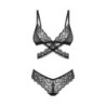 Blomentis kaheosaline komplekt - Must XS/S