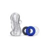 Kit Rápido Manga Masturbadora y Set de Anillo para el Pene